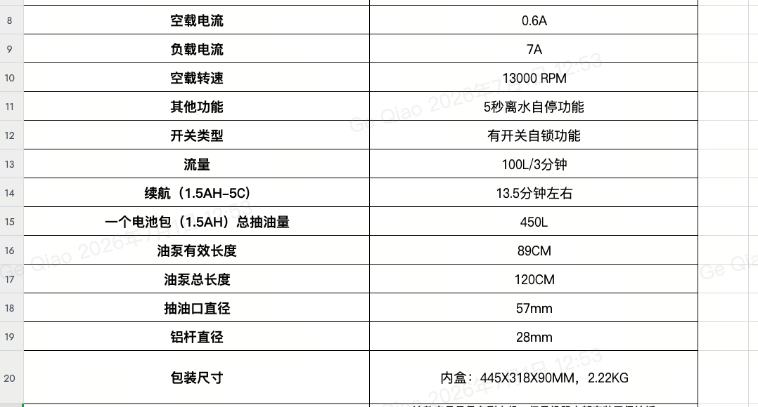 OUR-21V 最新规格表